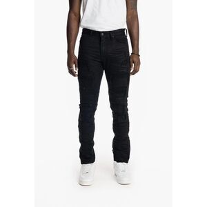 ✨Smoke Rise Engineered Fashion Biker Black Sz 36x32 Jeans✨